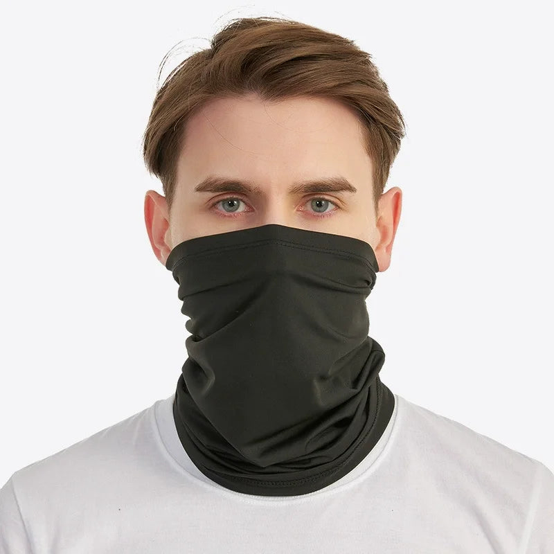 Neck Gaiter Face Mask Breathable Tube Scarf for Cycling