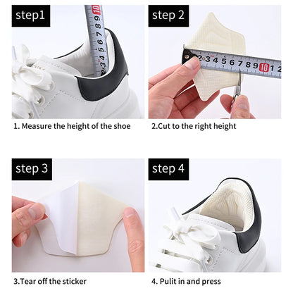Heel Pads for Shoes – Adjustable Memory Foam Cushion Inserts