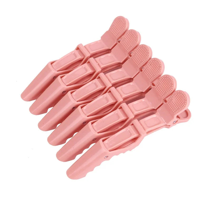 6PCS Alligator Hair Clips – Salon Hair Sectioning & Styling Clips