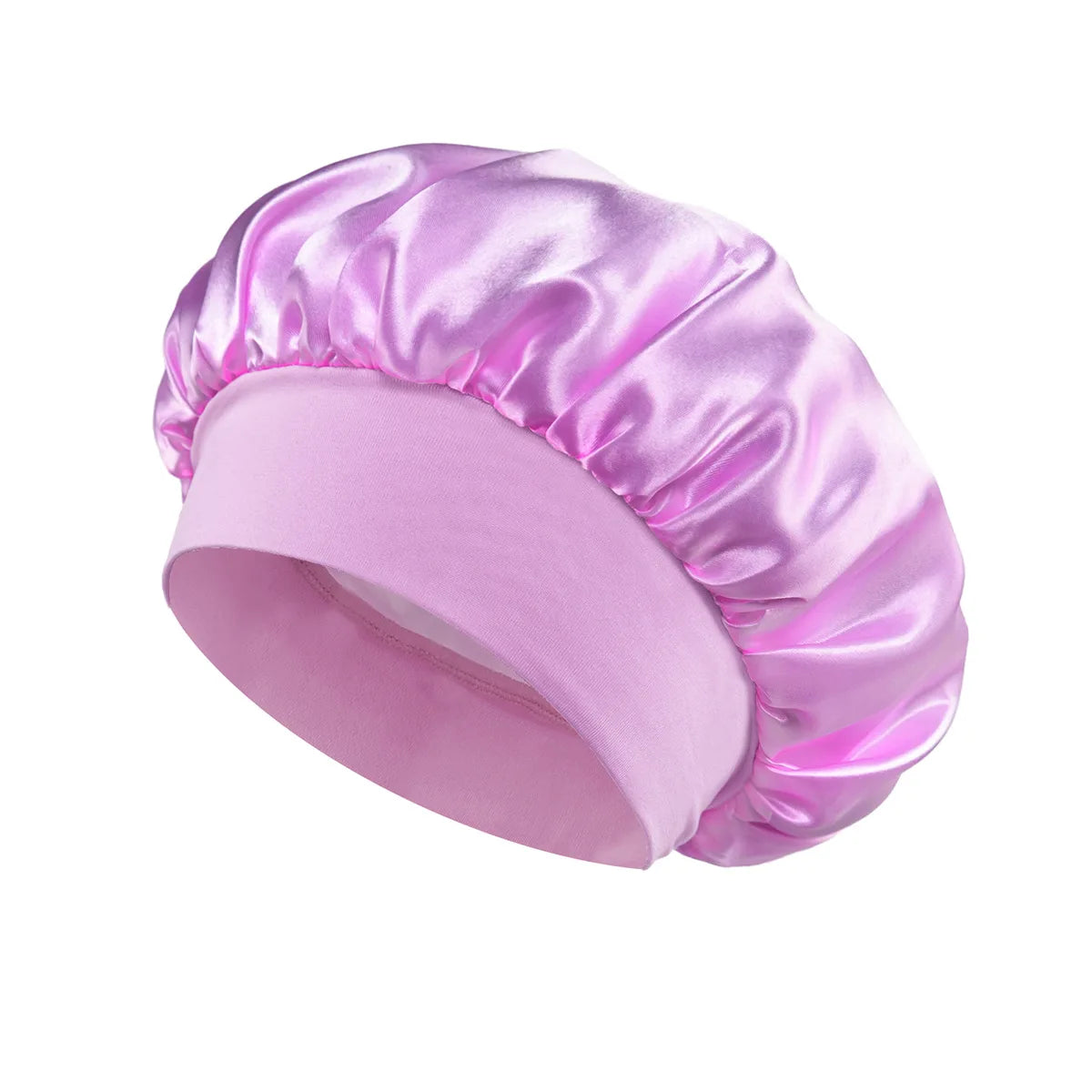 Satin Hair Bonnet for Sleeping – Large Silk Lined Hair Wrap Cap