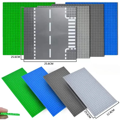 32x32x16x16 Dots Children DIY City Construction Base Plates  Plastic Splice Assembly Building Block Baseplate Entertainment Toys