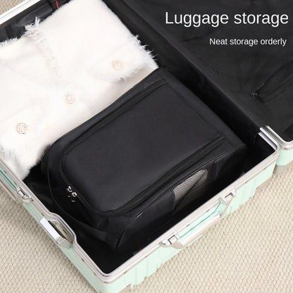 Golf Shoe Bag Portable Oxford Travel Shoe Carrier