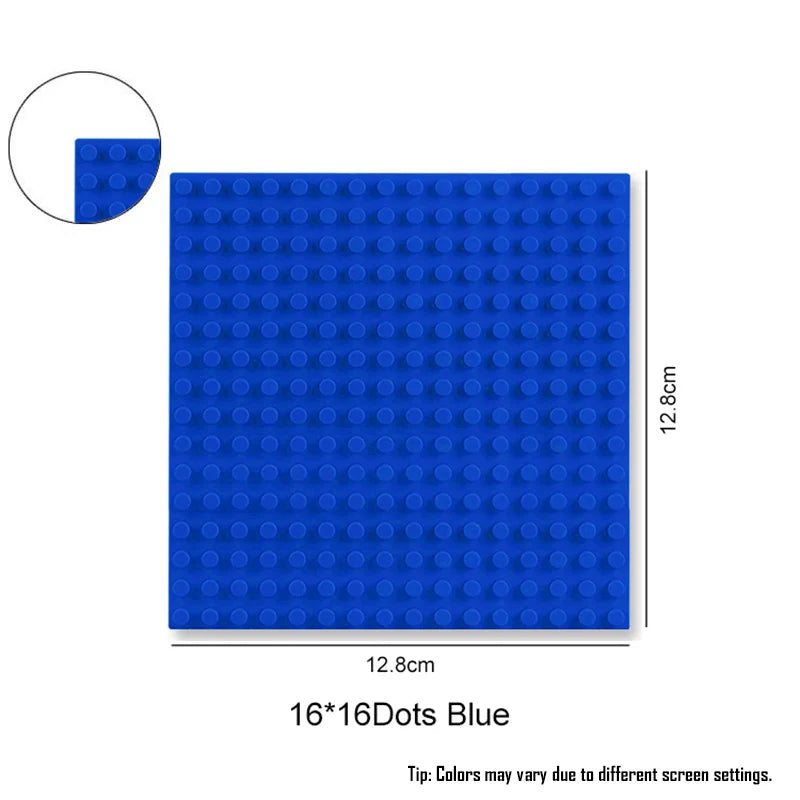 32x32x16x16 Dots Children DIY City Construction Base Plates  Plastic Splice Assembly Building Block Baseplate Entertainment Toys