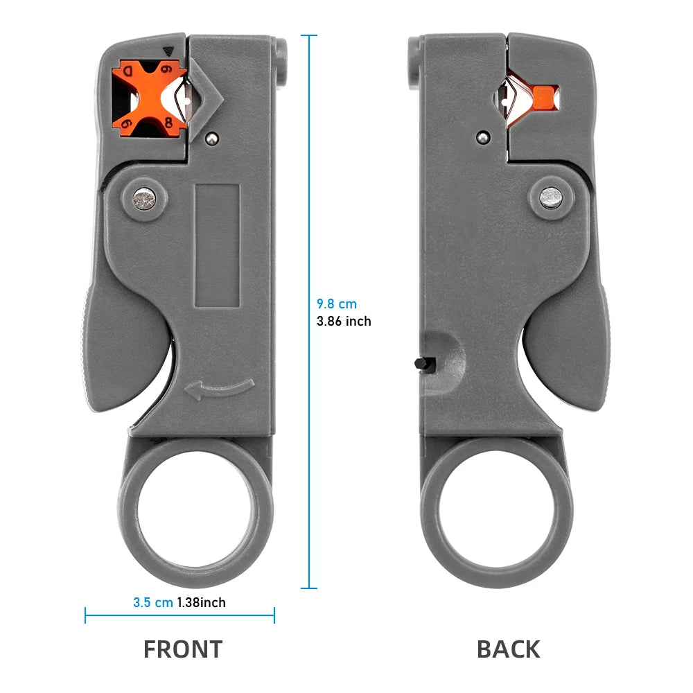 Coaxial Cable Stripper – Adjustable Wire Stripping Tool