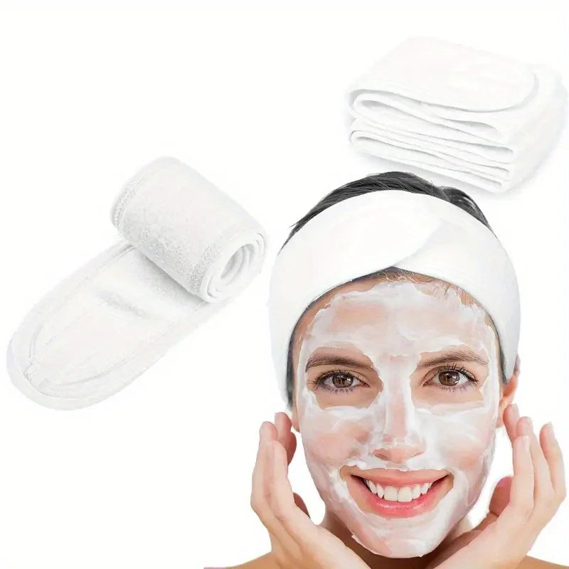 Adjustable Spa Headband for Makeup, Face Wash, Yoga & Shower