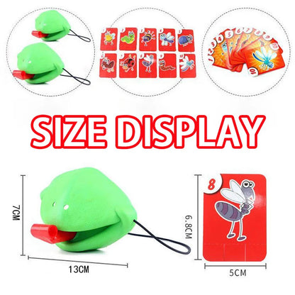 Frog Tongue Game – Funny Card Board Game for Family Parties