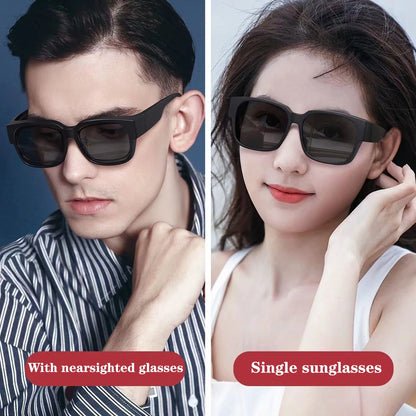 Cover Over Sunglasses for Prescription Glasses – Polarized Square Eyewear