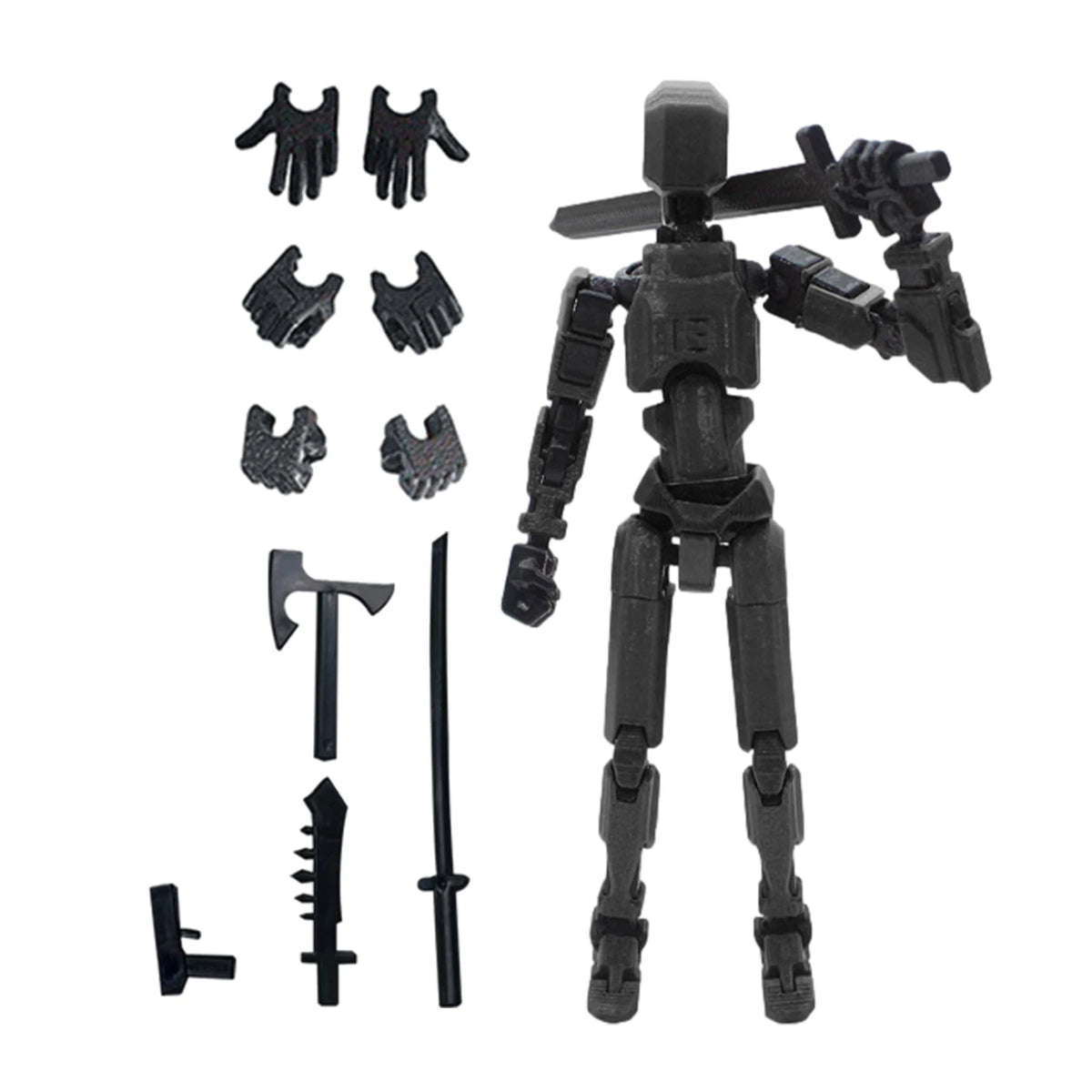 Robot Action Figure – Multi-Jointed Movable Model Toy