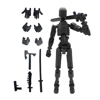 Robot Action Figure – Multi-Jointed Movable Model Toy