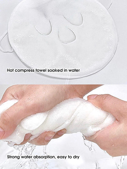 Hot Compress Face Towel for Warm and Cold Facial Care