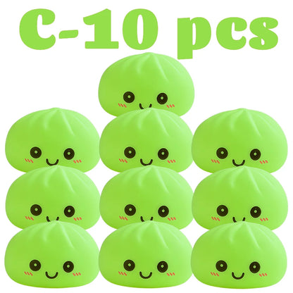 Dumpling Night Light, 8cm LED Cute Desktop Lamp