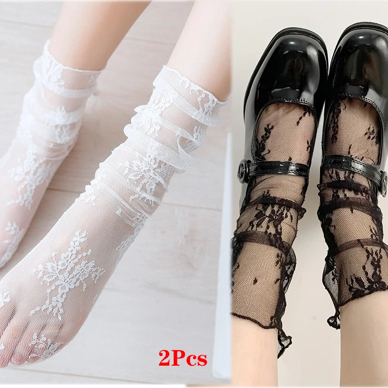 Women’s Lace Ankle Socks