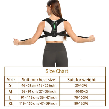 Adjustable Back Posture Corrector for Shoulder and Upper Back Support