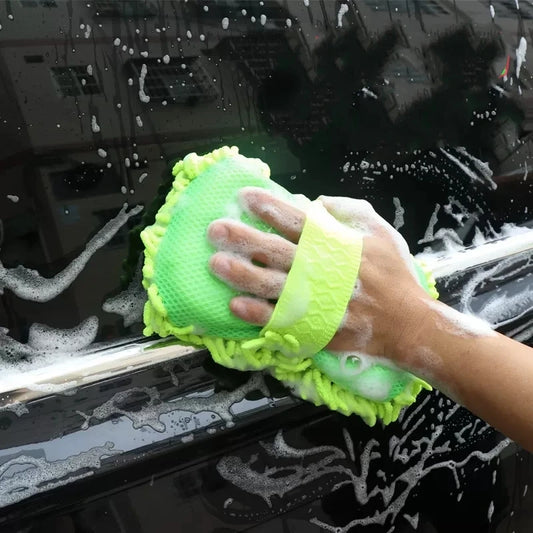 Microfiber Car Wash Sponge for Exterior Cleaning and Auto Detailing
