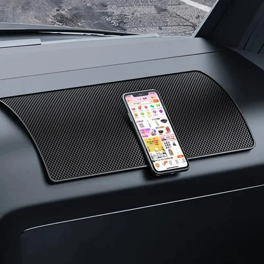 Car Dashboard Non Slip Mat Sticky Anti-Slip Phone & Sunglasses Holder