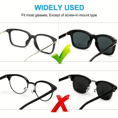 Silicone Nose Pads for Glasses Anti Slip Adhesive Stick On Pads