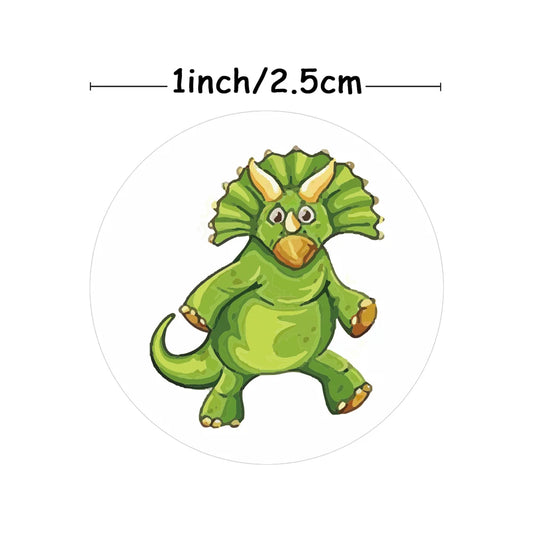 Dinosaur Stickers for Kids – 100 to 500 Teacher Reward Stickers
