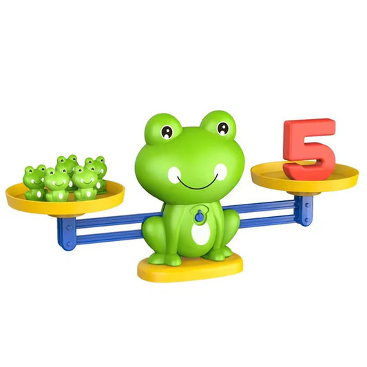 Math Balance Toy Frog Scale for Addition and Subtraction Learning