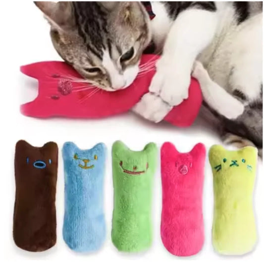 Catnip Plush Toy – Interactive Cat Chew & Mint Toy