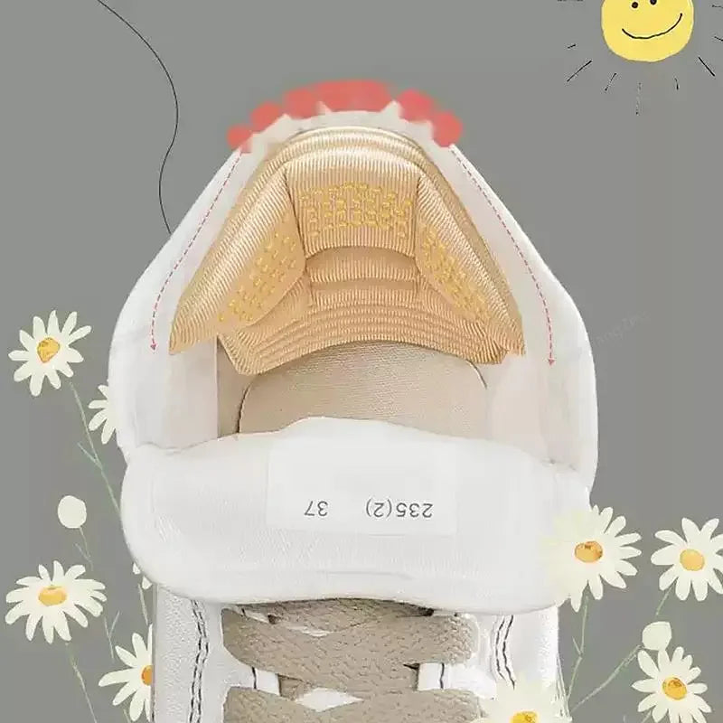 Heel Cushion Inserts for Shoes with Anti-Wear Heel Protection