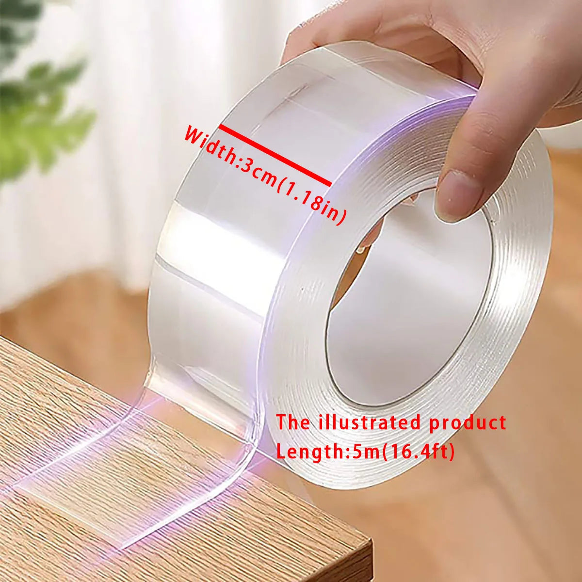 Double Sided Adhesive Tape for Walls, Home & Appliance Mounting