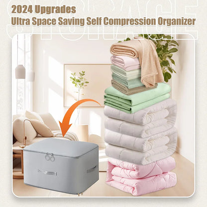 Vacuum Storage Bags – Space Saver Compression Organizer