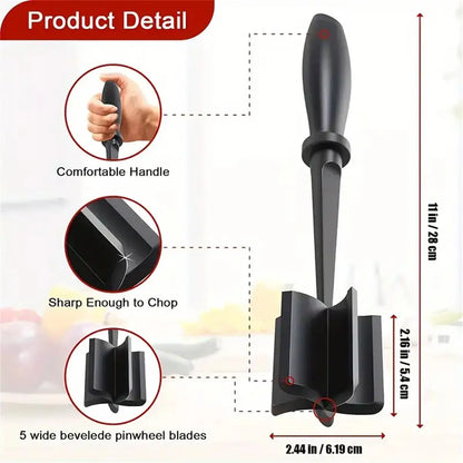 Meat Chopper, Ground Beef Smasher & Hamburger Meat Masher
