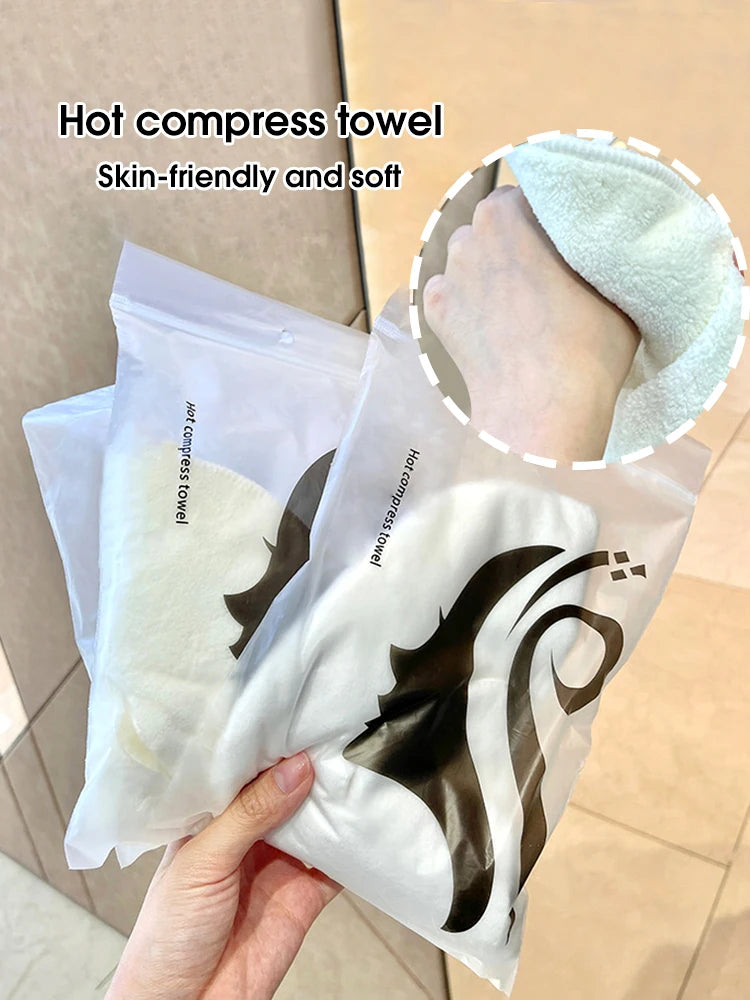 Hot Compress Face Towel for Warm and Cold Facial Care