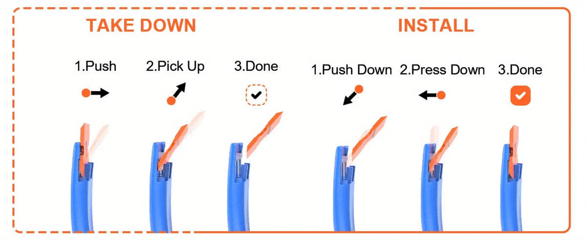 Plastic Razor Scraper for Glass, Stickers & Glue Removal