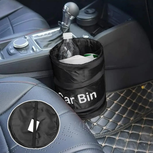 Car Trash Can – Leak-Proof Seat Back Waste Bin