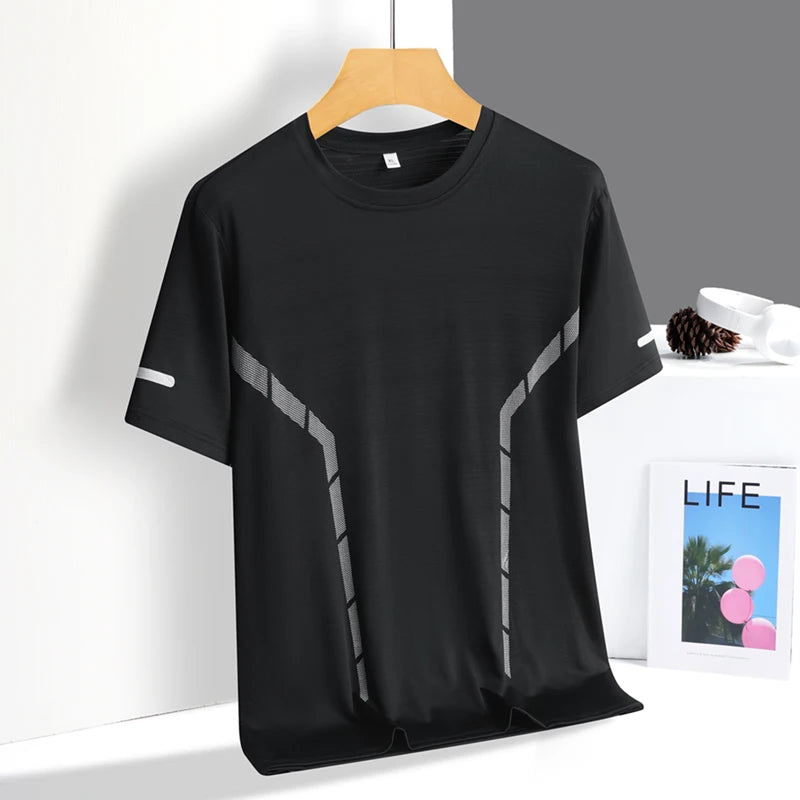 Men's Running Shirt – Quick Dry Breathable Sports T-Shirt