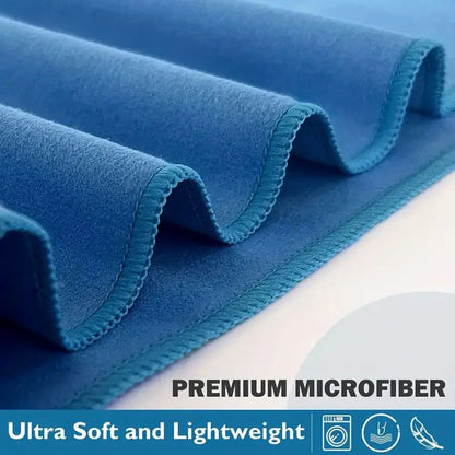 Quick Dry Microfiber Towel for Travel, Beach, Gym & Swimming