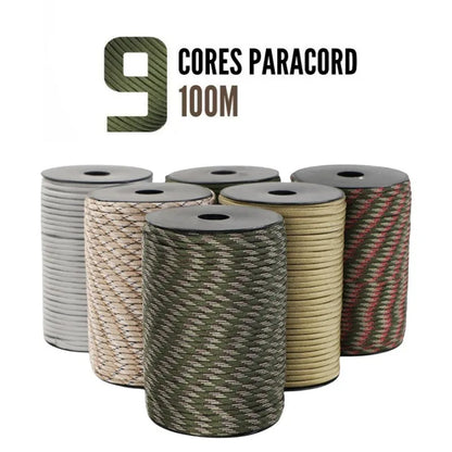 550 Paracord Rope – 9 Core 4mm Outdoor Cord