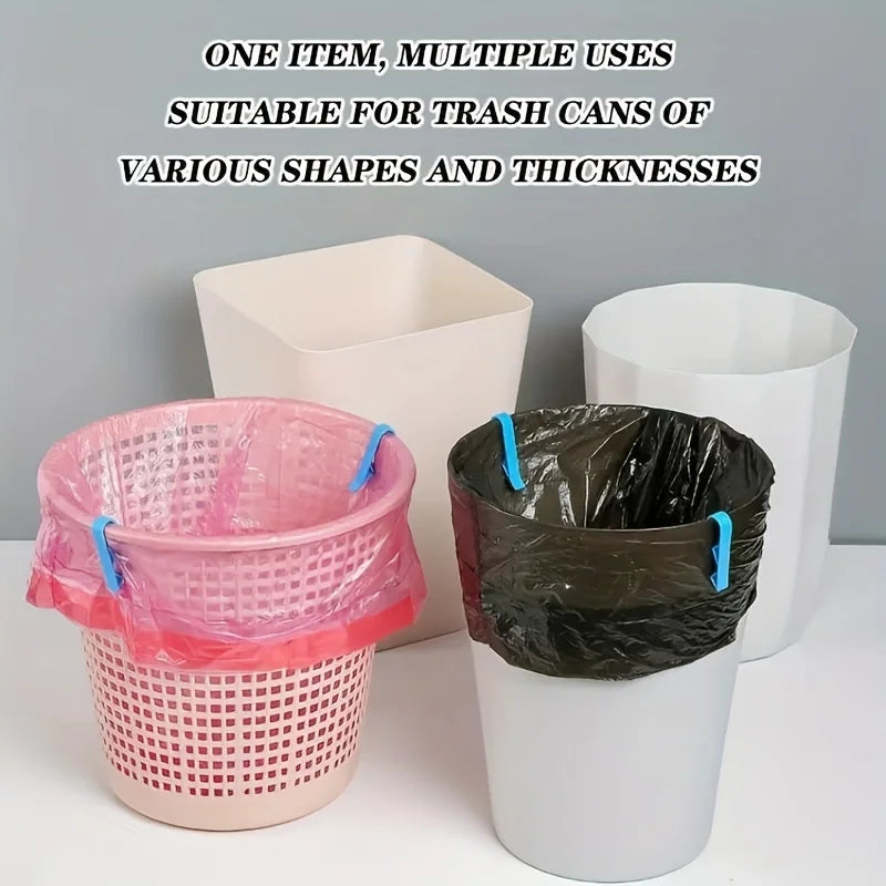 10PCS Trash Can Bag Clips – Non-Slip Trash Bag Holder Clips