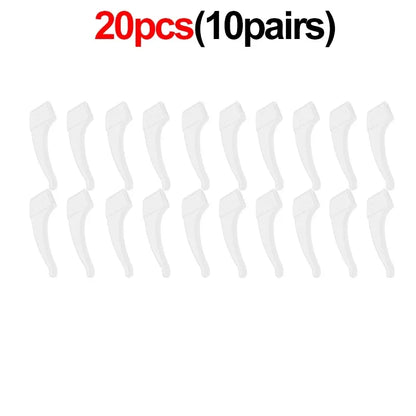 Silicone Glasses Ear Hooks Anti-Slip Eyewear Holders 1 Pair