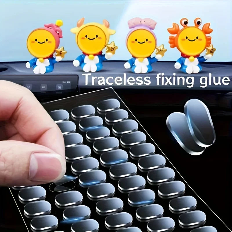 Double Sided Mounting Tape – 200PCS Transparent Waterproof Adhesive Pads