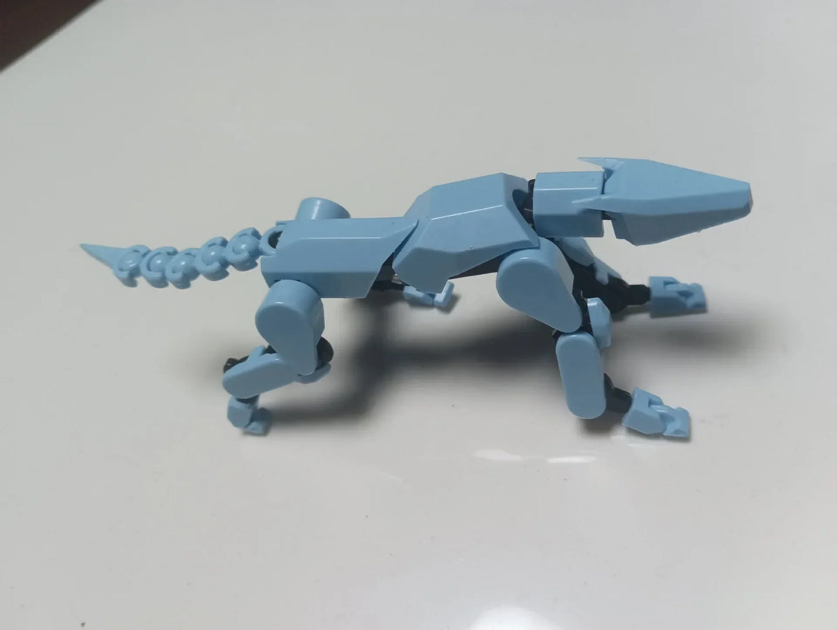 Movable Robot Action Figure, 13-Joint Poseable Model Toy – 14CM