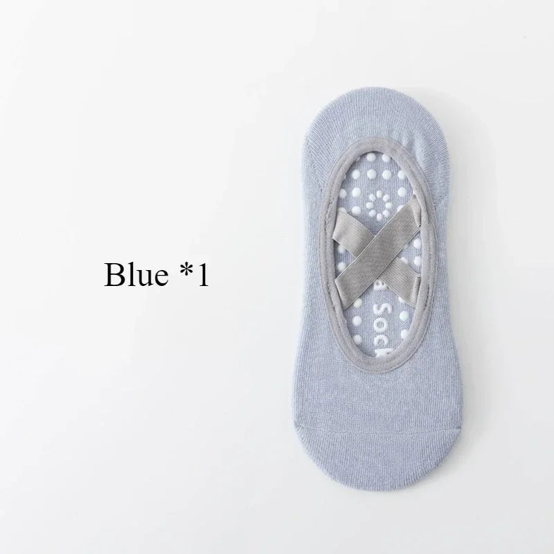 Women’s Yoga Grip Socks Silicone Anti-Slip