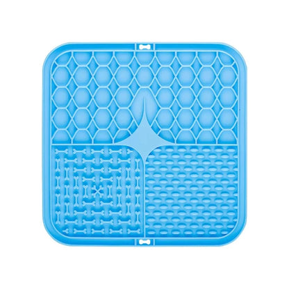 Dog Lick Mat for Slow Feeding, Training and Bath Time Distraction