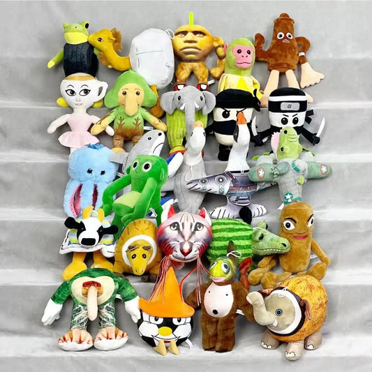 Brainrot Plush Toy, Soft Novelty Stuffed Pillow Doll