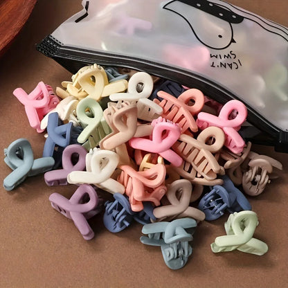 Matte Hair Claw Clips for Women – 20 Piece Candy Color Set