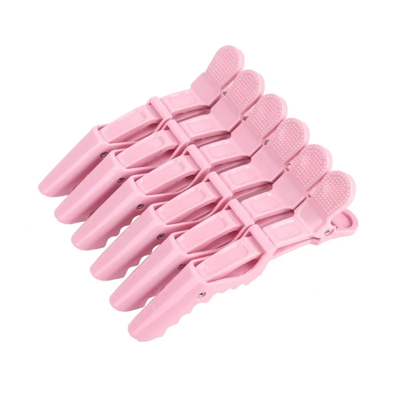 6PCS Alligator Hair Clips – Salon Hair Sectioning & Styling Clips