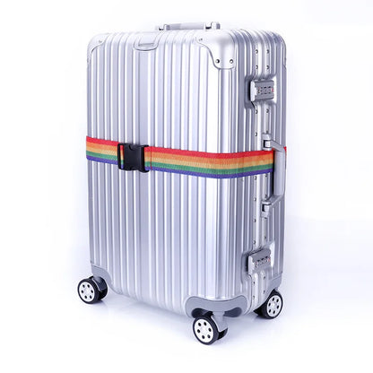 Adjustable Luggage Strap 2m Suitcase Belt with Secure Buckle