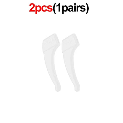 Silicone Glasses Ear Hooks Anti-Slip Eyewear Holders 1 Pair