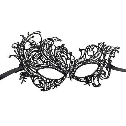 Lace Masquerade Eye Mask – Venetian Halloween Costume Accessory