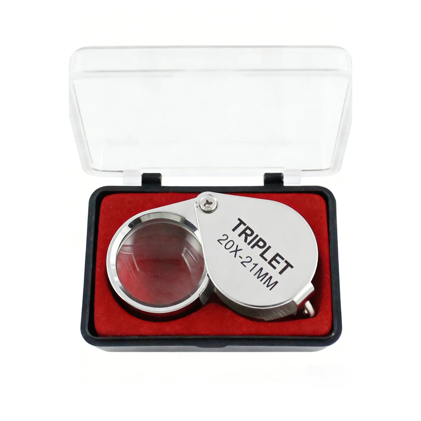 Jewelry Magnifying Loupe – Portable Folding Magnifier for Reading