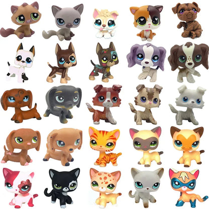 Pet Figurine, 2-Inch PVC Animal Collectible Figure