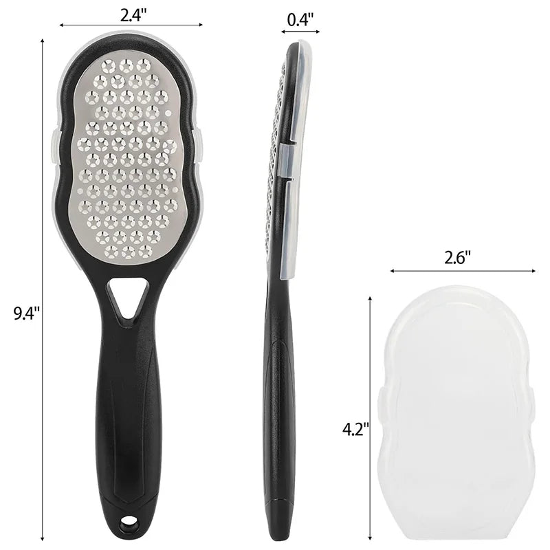 Stainless Steel Foot File for Callus and Dead Skin Removal