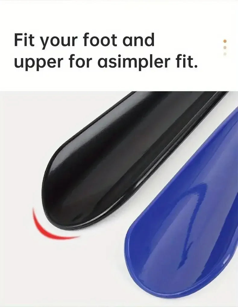 Extra Long Handle Shoe Horn – Flexible No Bend Shoe Helper
