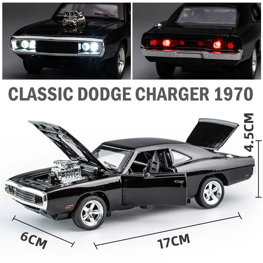 Die Cast Model Car 1:32 Alloy Sports Car with Lights & Sound